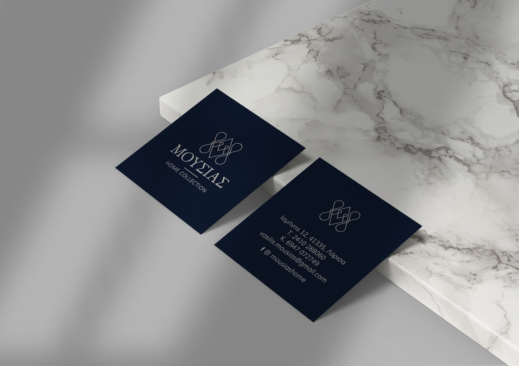 Moussias Home Collection business cards 1700x1200 by xhristakis
